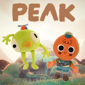 25cm New Bing Bong Peak Plush Cartoon Rock Climbing Game PEAK Stuffed Doll Soft Home Decor Pillow Toy Kids Children's Gift