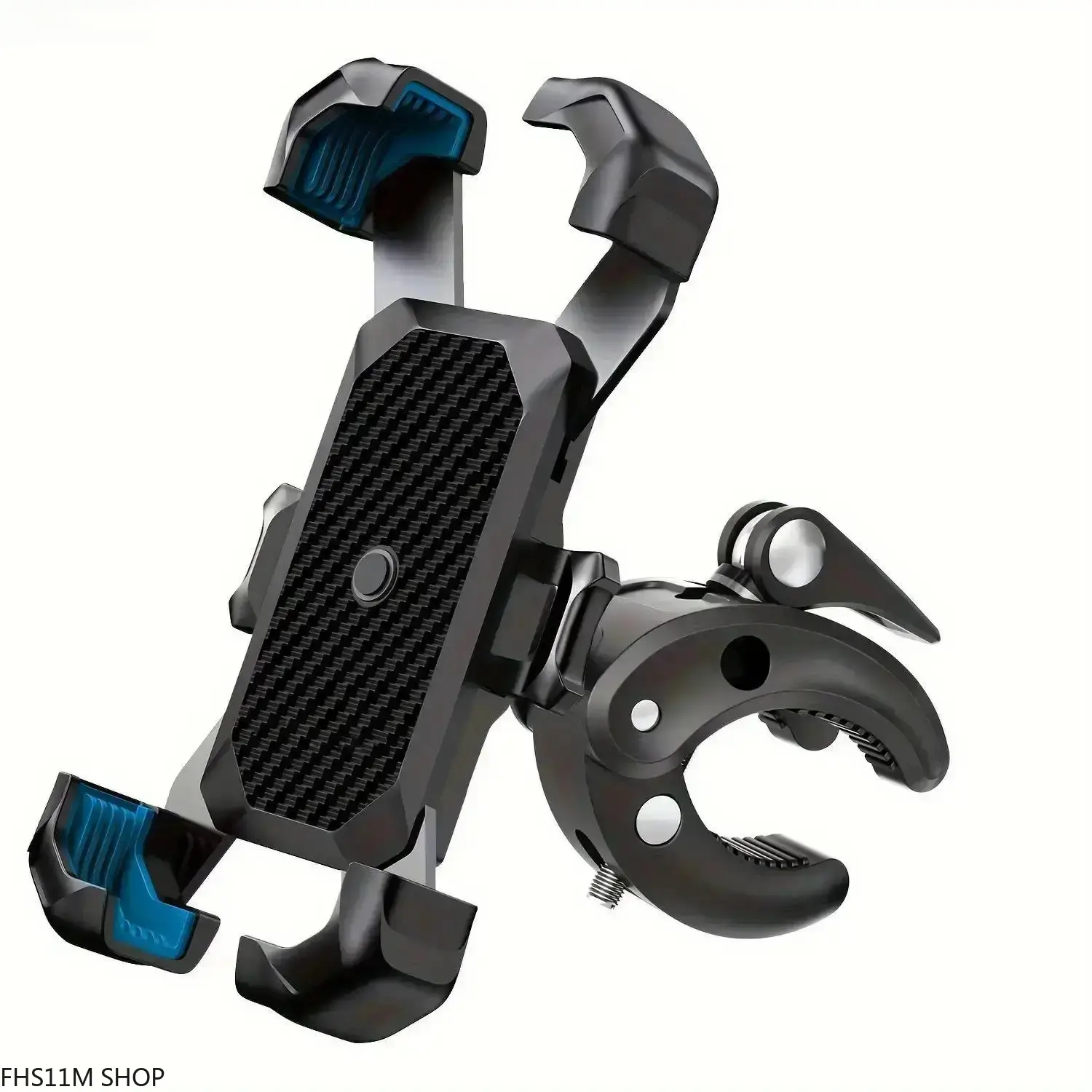 Unisex Golf Cart Phone Mount Accessories, Universal Cellphone/Mobile Stand with Anti-Shake Secure Grip, 1Pc Golfcartmount for Outdoor Course Navigation, GolfTok Essentials Push Cart Bracket, Universal Fit, One-Piece
