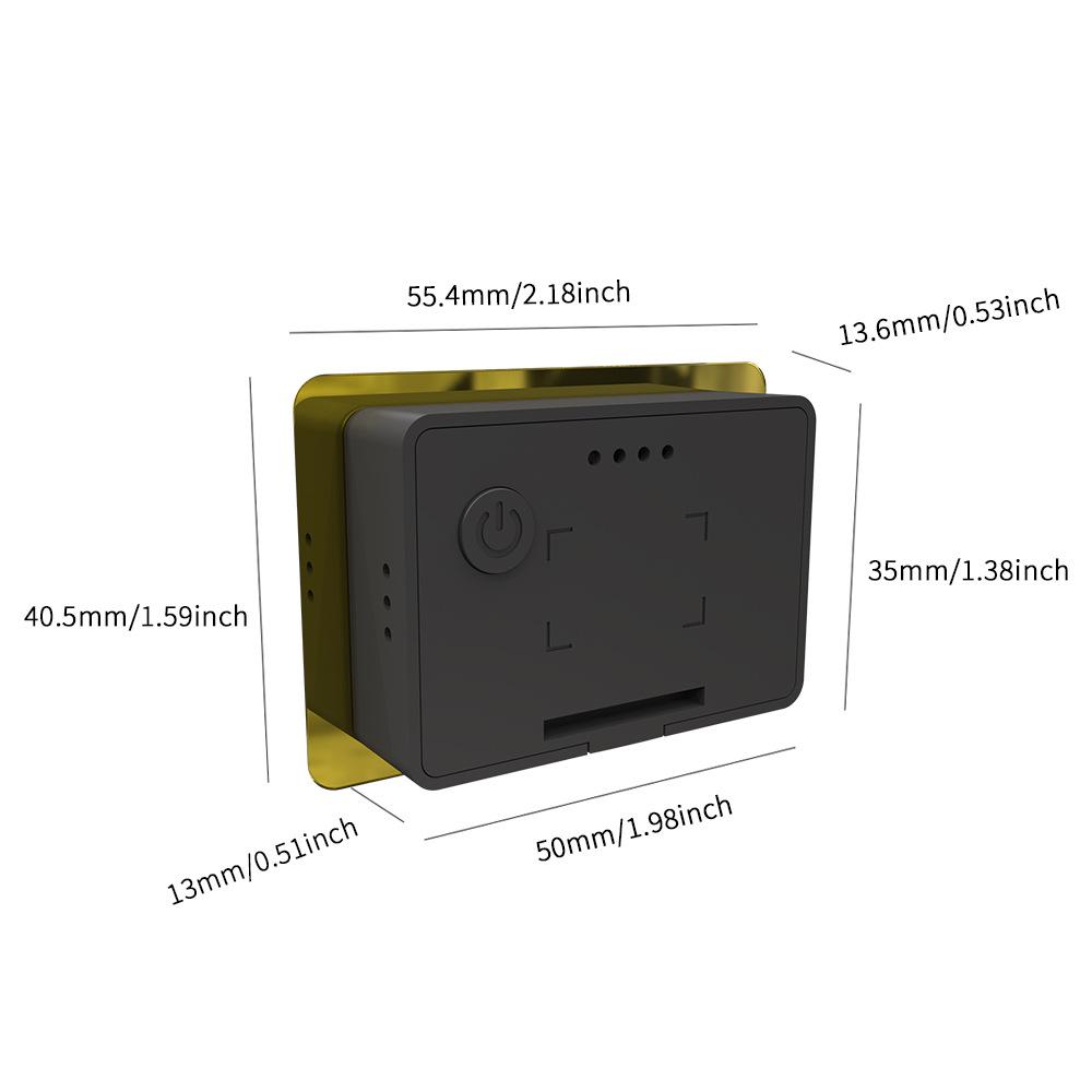 Electronic temperature and humidity display for cigar cabinet, wine cabinet, moisture-proof box, acrylic box, home-use temperature and humidity meter