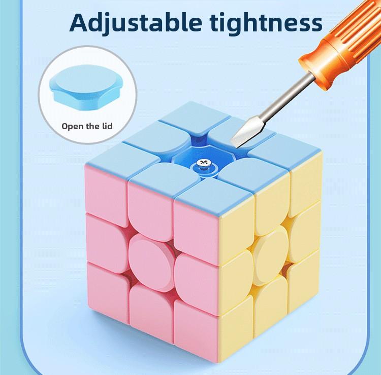 Macaron Rubik's Cube 2-3-4-5 Third Grade Competition Special Magnetic Children's Educational Toys Pyramid Decompression Variety