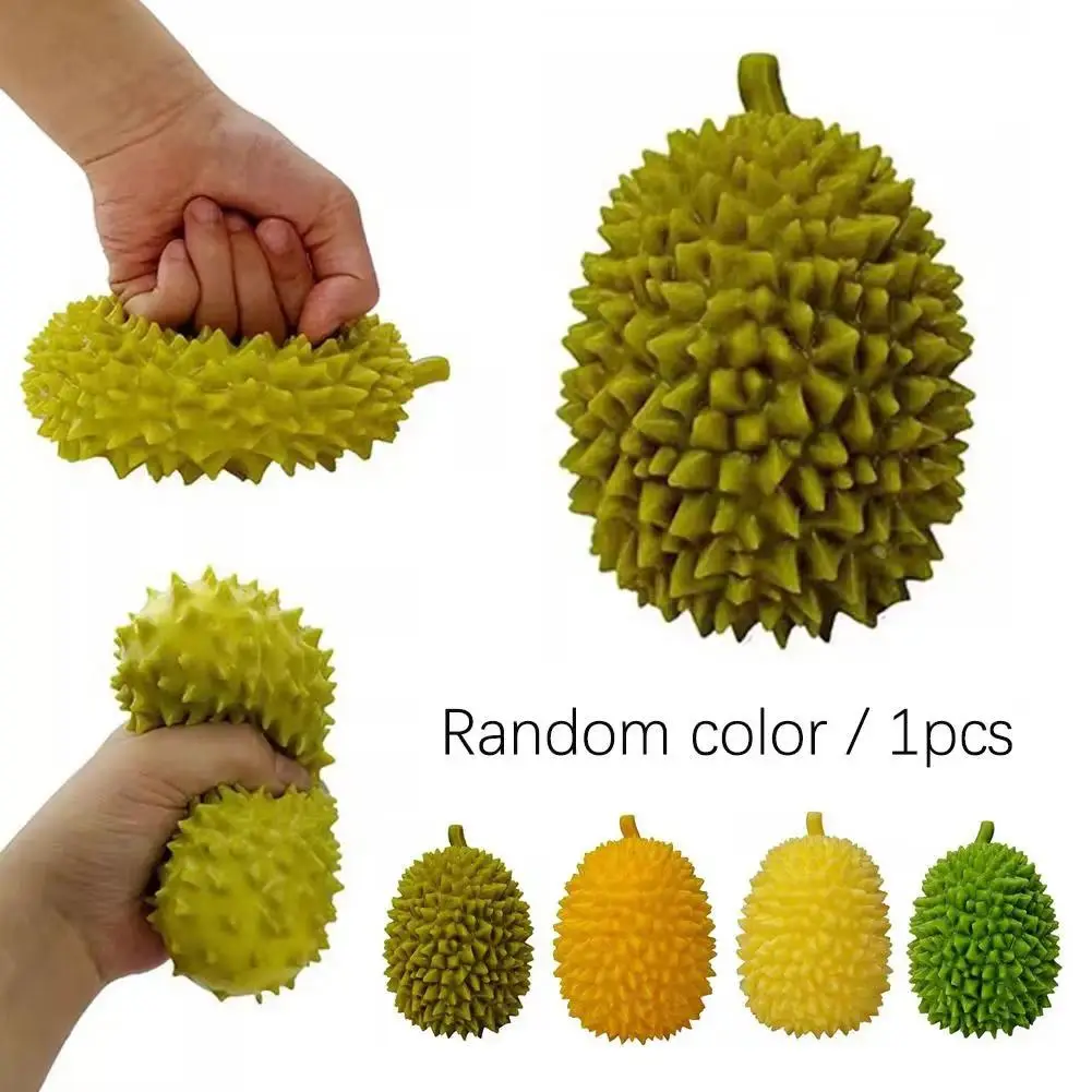 Durian Squishy, Stress Ball Soft Fidget Sensory Toy for ADHD Autism Slow Rebound Squeeze Toy for Adults Kids Christmas Gift