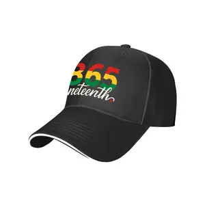 Juneteenth 1865 Celebrate African American Freedom Day Novelty Aesthetic Graphic Baseball Cap Hats Fashion Baseball Cap Funny Hats