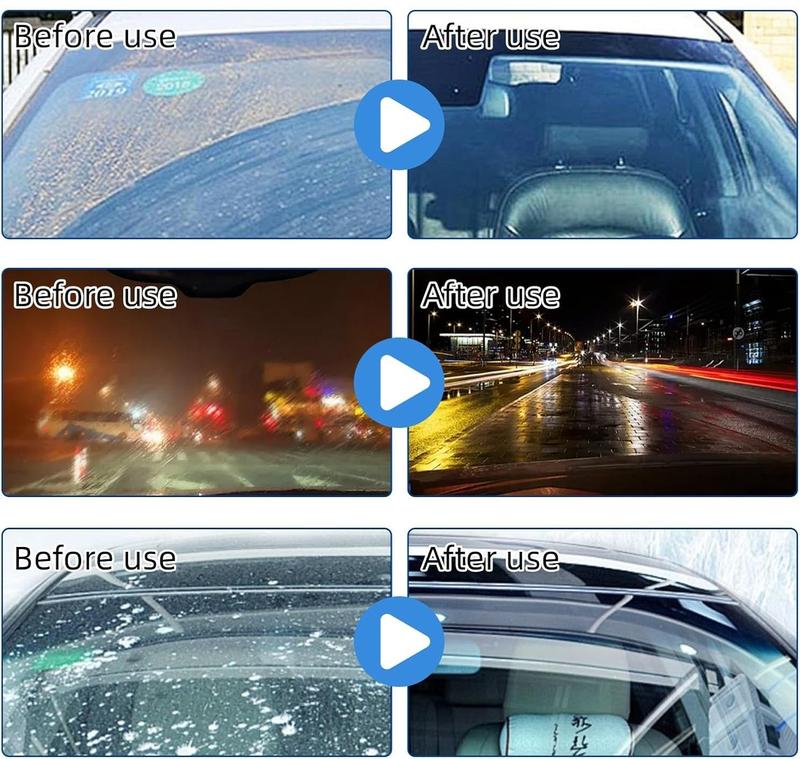 ogas Automotive Handheld Oil Flmr Cream,Glass DecontaminationWithoutTraces,Window Oil Film Cleaning,FastCleaning, CompactAnd Easy To Cary-100g Degreaser Cleaner