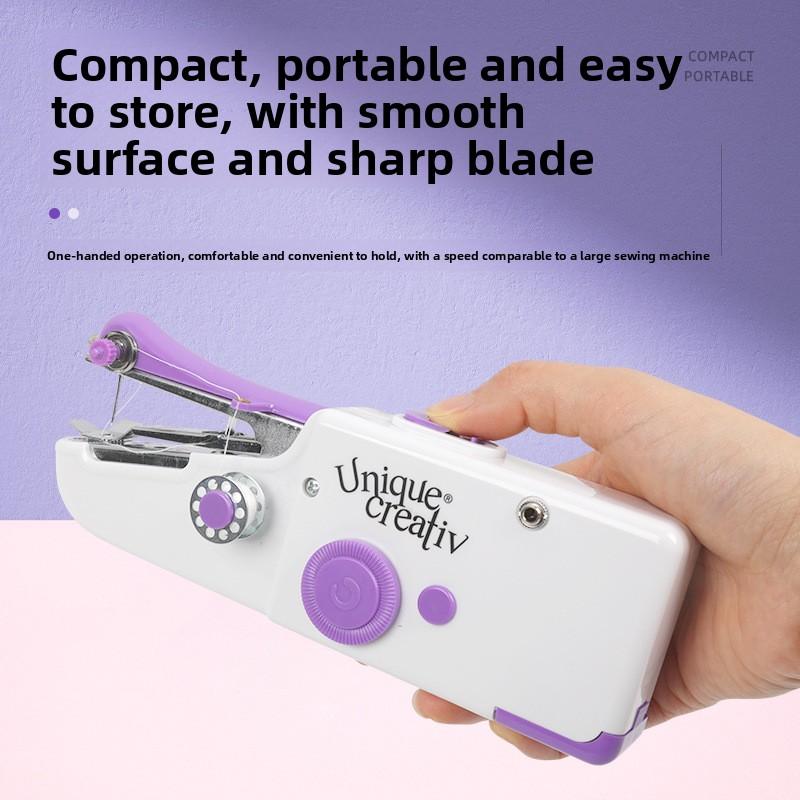 Handheld Electric Sewing Machine Compact Easy to Carry Resistant to Thread Breakage
