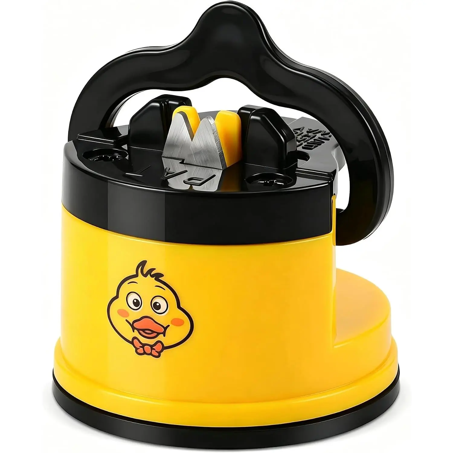 Hands Free  Sharpener with Suction Cup | Portable, Tungsten Carbide, Quick Sharpening, Suitable for  Use, Camping, Hiking