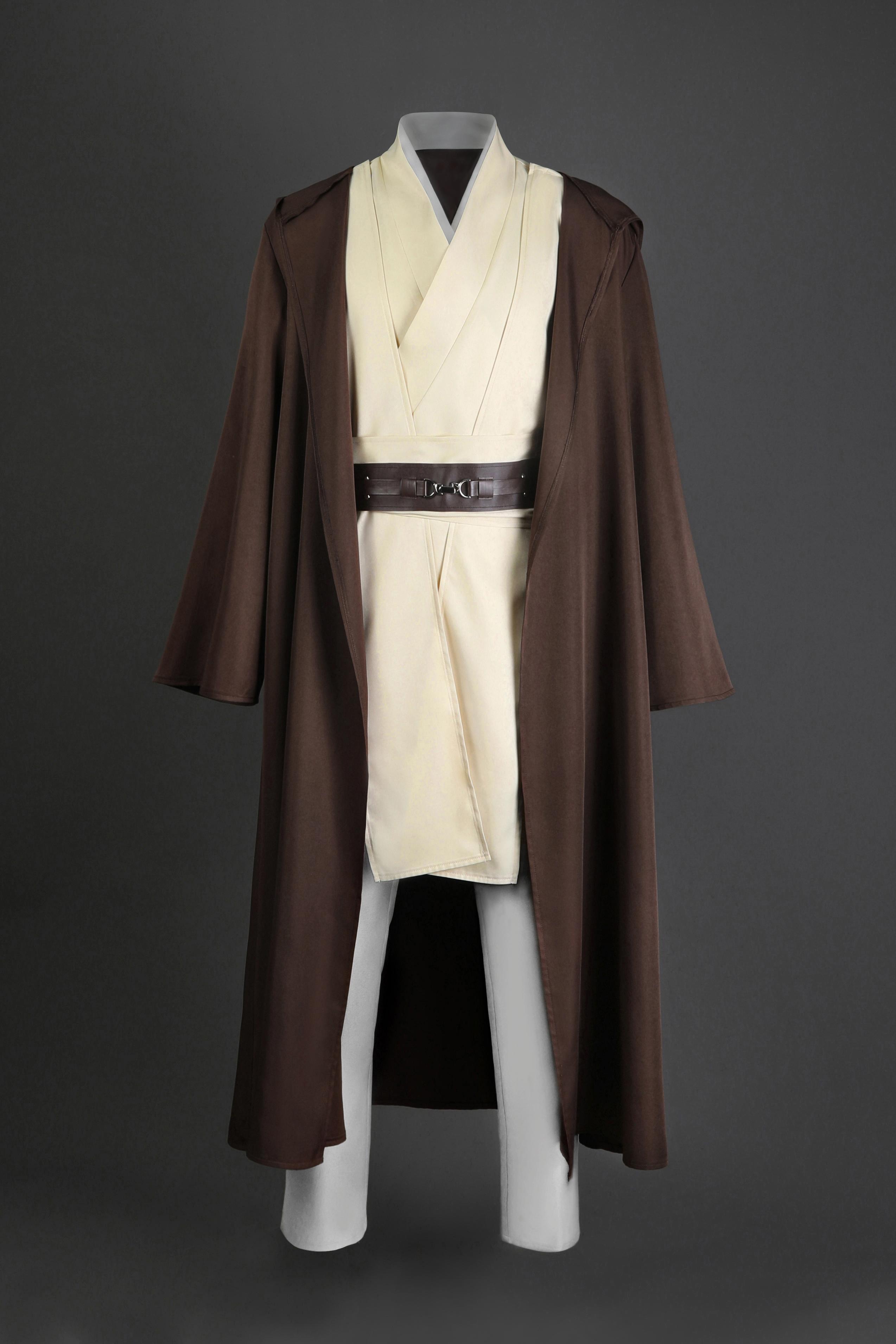 Anakin Cosplay Obi Costume Wan Knight Disguise Adults Men Clothing Disguise Halloween Carnival Part Suit