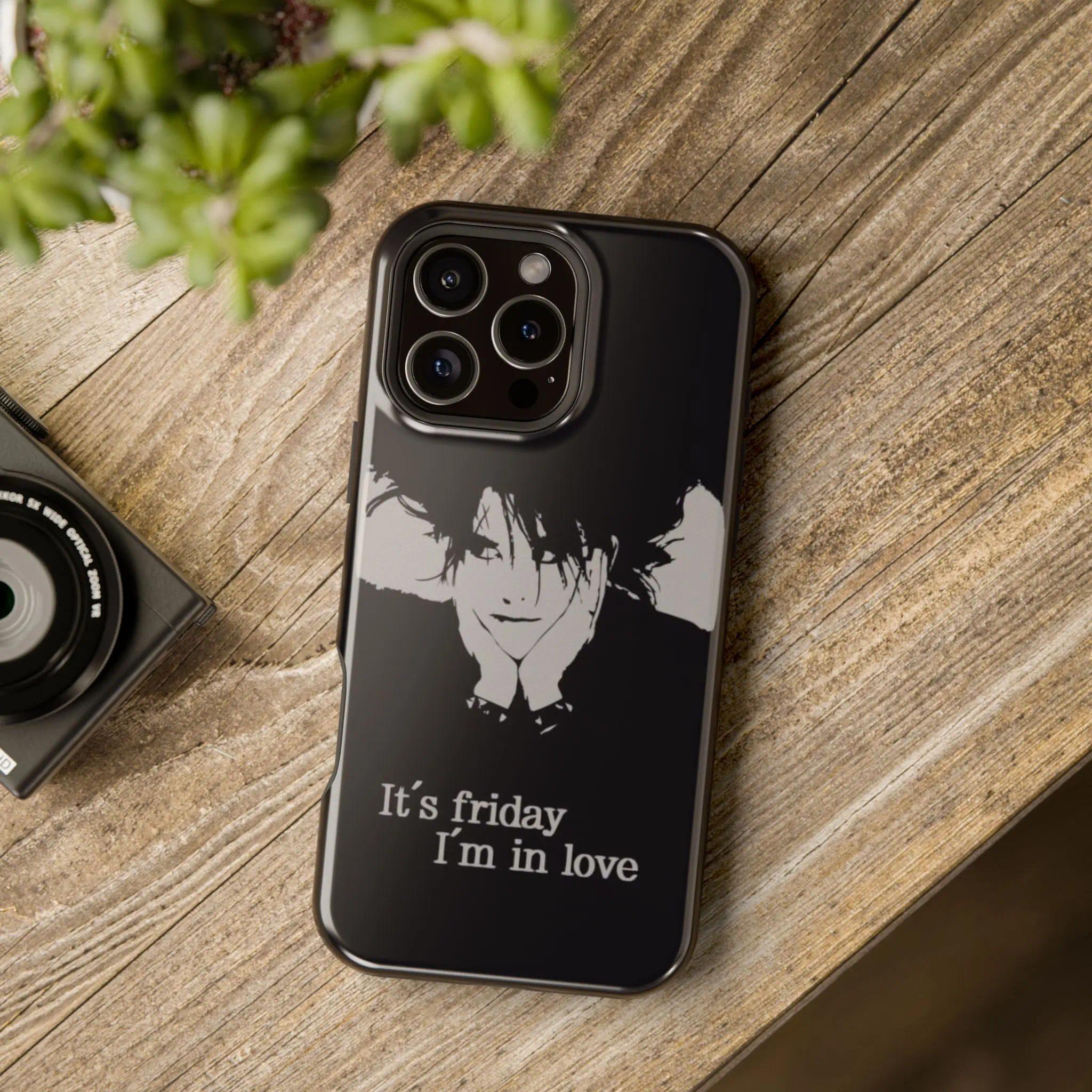 The Cure Band Album Cover Art Film-Style Phone Case | Compatible Models: iPhone 17 Pro Max, 16, 15, 14, 13
