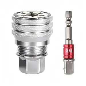 Multi-Function Universal Socket Wrench Tool - Adjustable 3/8" Drive Socket for Power Drills & Ratchets
