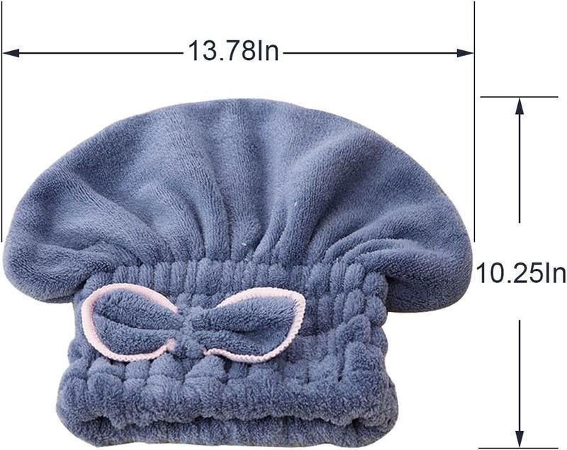 3PC Microfiber Hair Towel Caps, Extrame Soft & Ultra Absorbent, Fast Drying Hair Drying Caps Towel Turban Wrap for Wet Hair Women Light Shiny SpringStatements 3PC Microfiber Hair Towel Caps, Extrame Soft & Ultra Absorbent, Fast Drying Hair Drying Caps Towel Turban Wrap for Wet Hair Women Light Shiny SpringStatements