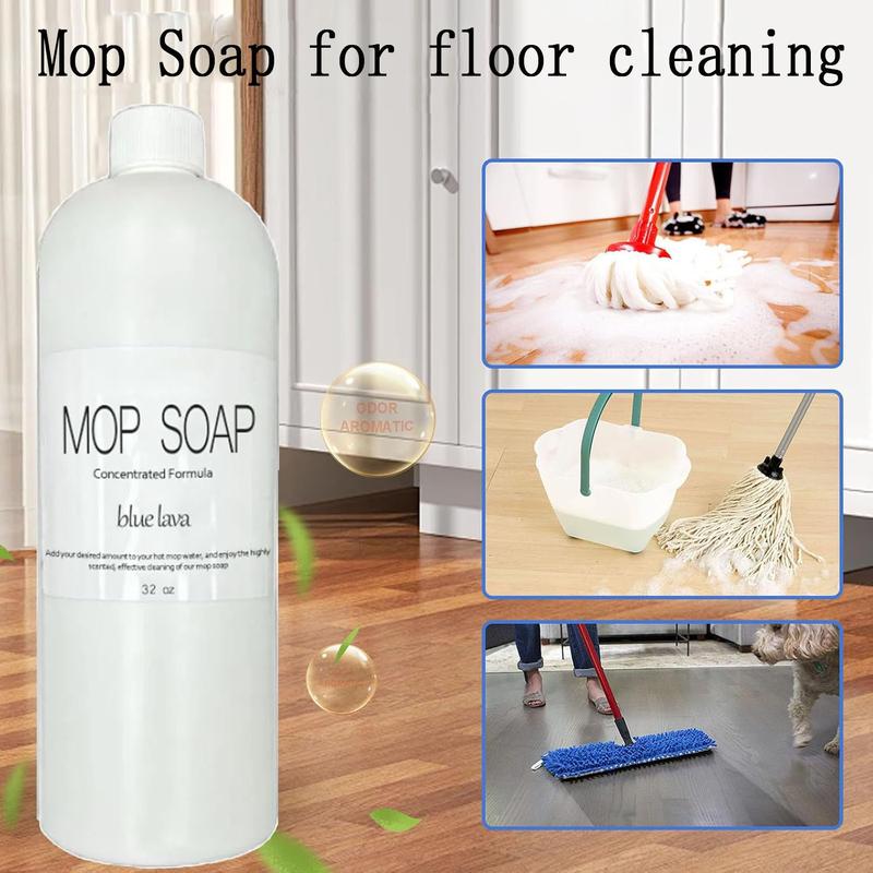 R&W Co. Brazilian Waxes Mop Soap 32oz/900g Concentrated Formula Highly Scented Multi-Purpose Cleaner for Whole House Cleaning Degreaser Foaming Laundry Detergent Toilet Bowl Cleaners