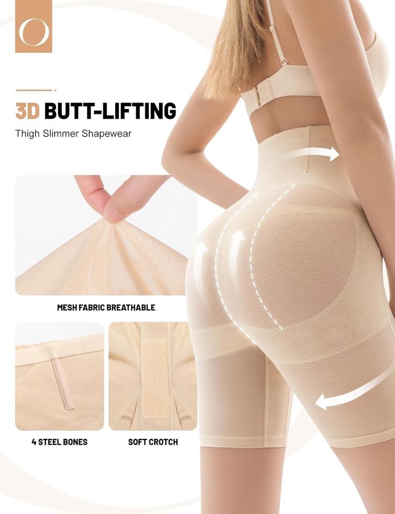 Women Butt Lifting Tummy Control Postpartum Shapewear Shorts Control Panties Thigh Slimmers Compression Underwear Shaper