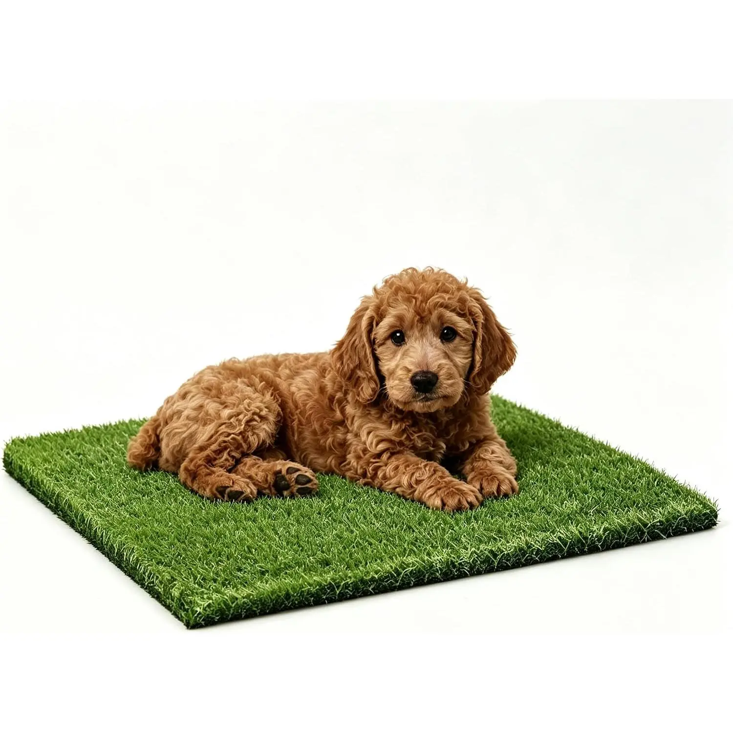Artificial Grass Pee Pads for Dogs Potty,  Grass Patch 26"x30" |  Grass Mat for Balcony/Indoor/Outdoor, Washable   Turf with Drainage Holes, Easy to Clean