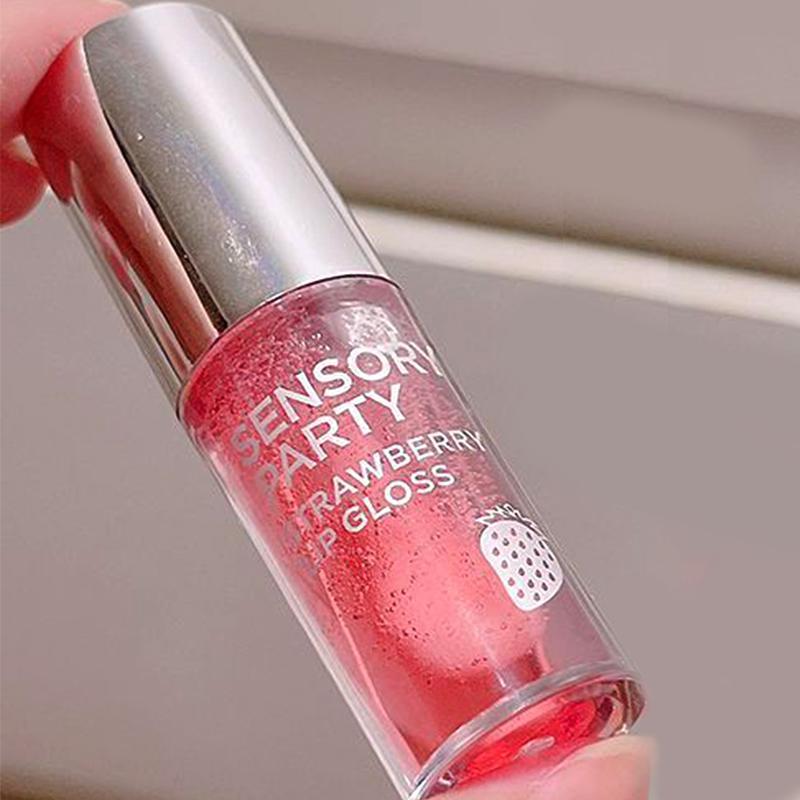 Moisturizing Lip Oil, 2 Counts/set Long Lasting Hydrating Lip Gloss, Glossy Lip Glaze, Portable Lip Plumper for Daily Makeup, Plumping Lip Oil for Girls & Women, Lip Plumper Gloss, Makeup Products Beauty Products