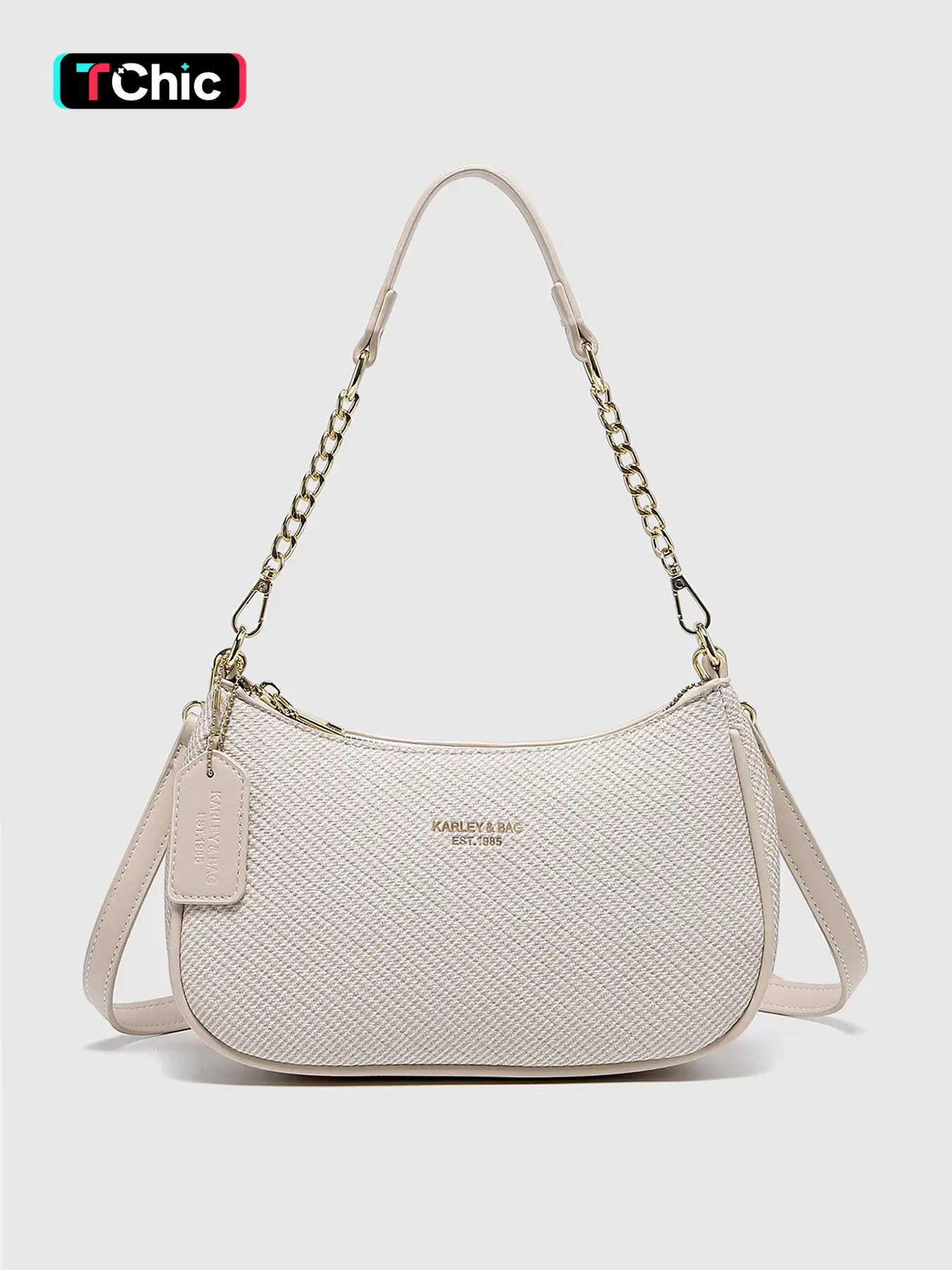 Vintage Fashion Crossbody Bag, Women's Solid Color PU Leather Shoulder Bag, Embossed Print Multi-Functional Handbag with Adjustable Strap, Elegant Embossed Bag, Elegant Bags, Crossbody Purses Bag