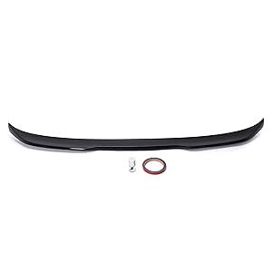 Rear Trunk Spoiler Wing Lip Compatible with 2017-2023 BMW G30 5 Series 4 Door Sedan F90 M5 Tail Wing Rear Trunk Lid Plastic - Glossy Black Car Accessories Vehicle Crash Guard