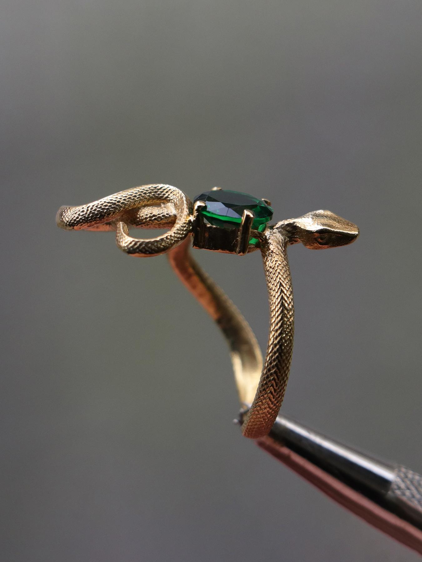 Punk Vintage Snake Design Ring, Fashion Accessories for Both Men & Women for Party, Daily Clothing Decor, Trendy All-match & Exquisite Jewelry for Birthday Gift