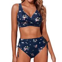 Navy Blue and Flower