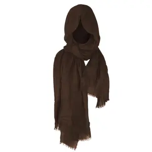 Tassel Linen Cotton Shawl – Lightweight, Breathable Wrap Scarf for Women, Casual & Versatile Accessory for All Seasons