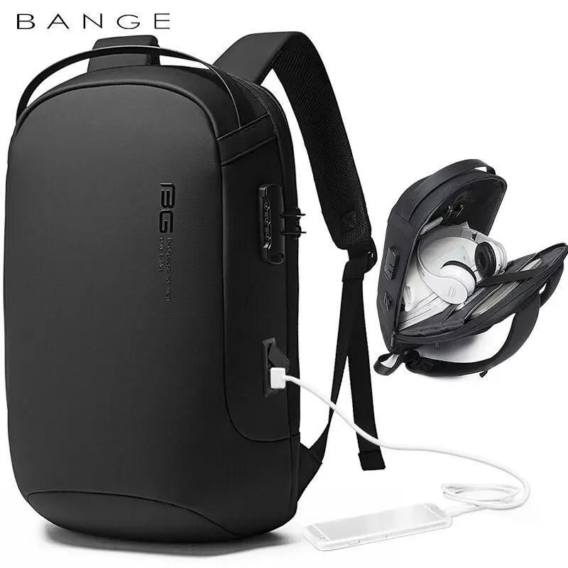 BANGE new fashion backpack light business sports car backpack anti-theft leisure computer bag backpack Laptop Backpacks