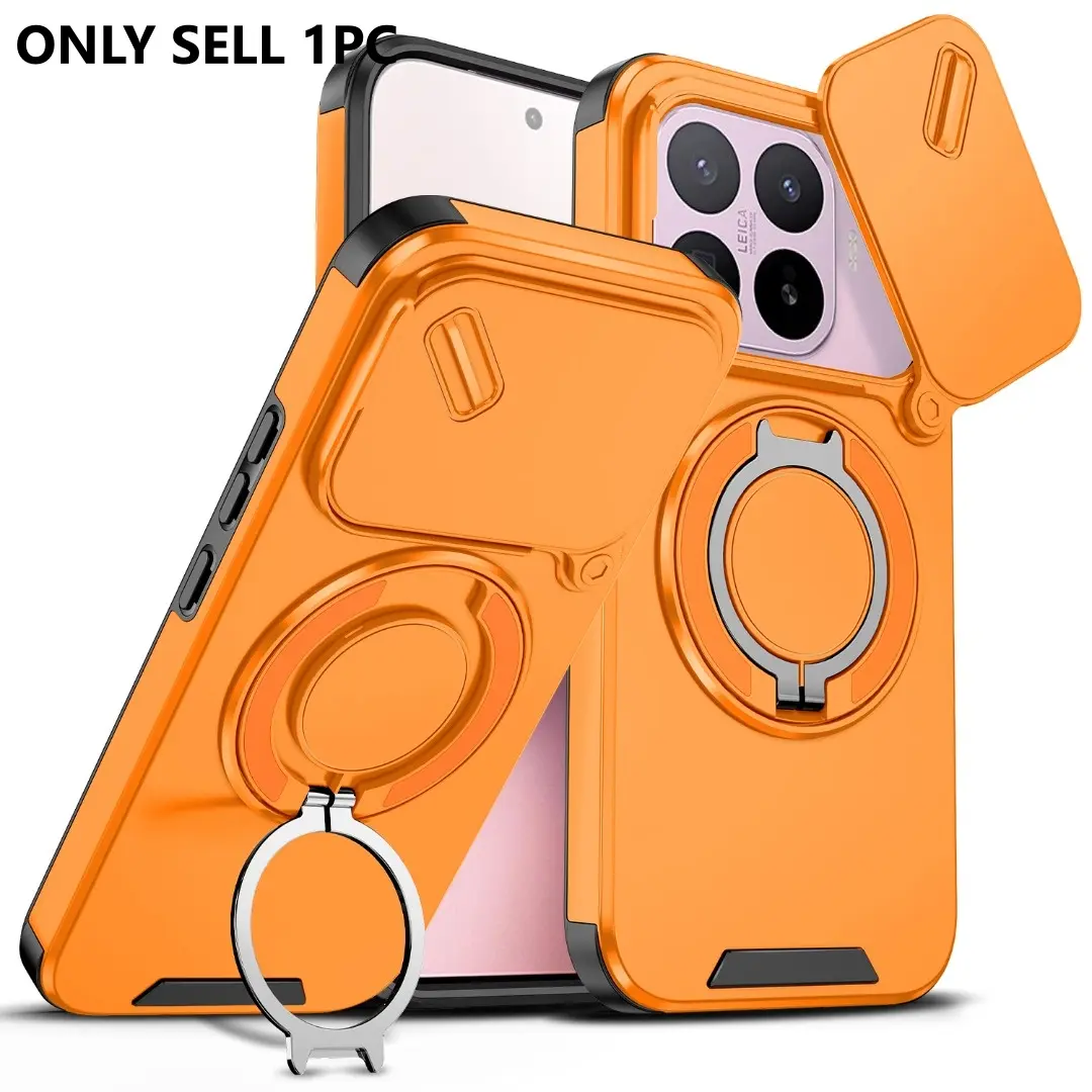 Phone Case for Infinix Note 40 50 60 Pro Pro+ 4G 5G 360 Rotating Stand Phone Case with Lens Push Window
