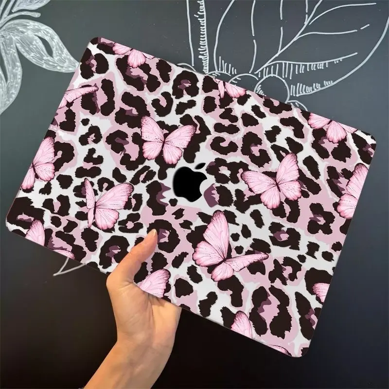 Compatible Macbook Creative Print Transparent Laptop Case, Semi-Rigid Shell for Neo Air Pro 13-15 Inch, M5m4m3m2m5 Series
