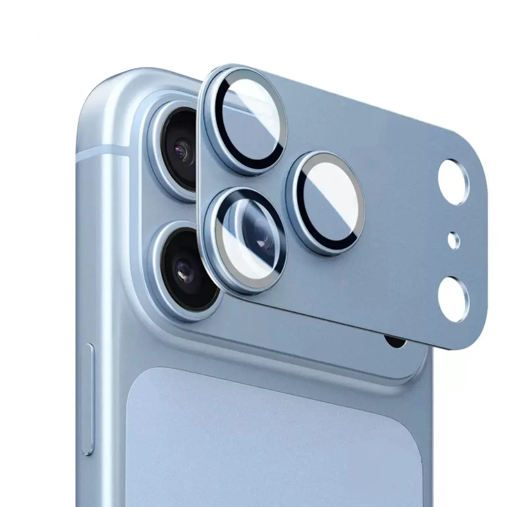 2 Pack Camera Lens Protector for iPhone 18 Pro / Pro max | Military-Grade Aluminum Alloy & Tempered Glass, Case-Friendly, Shatterproof