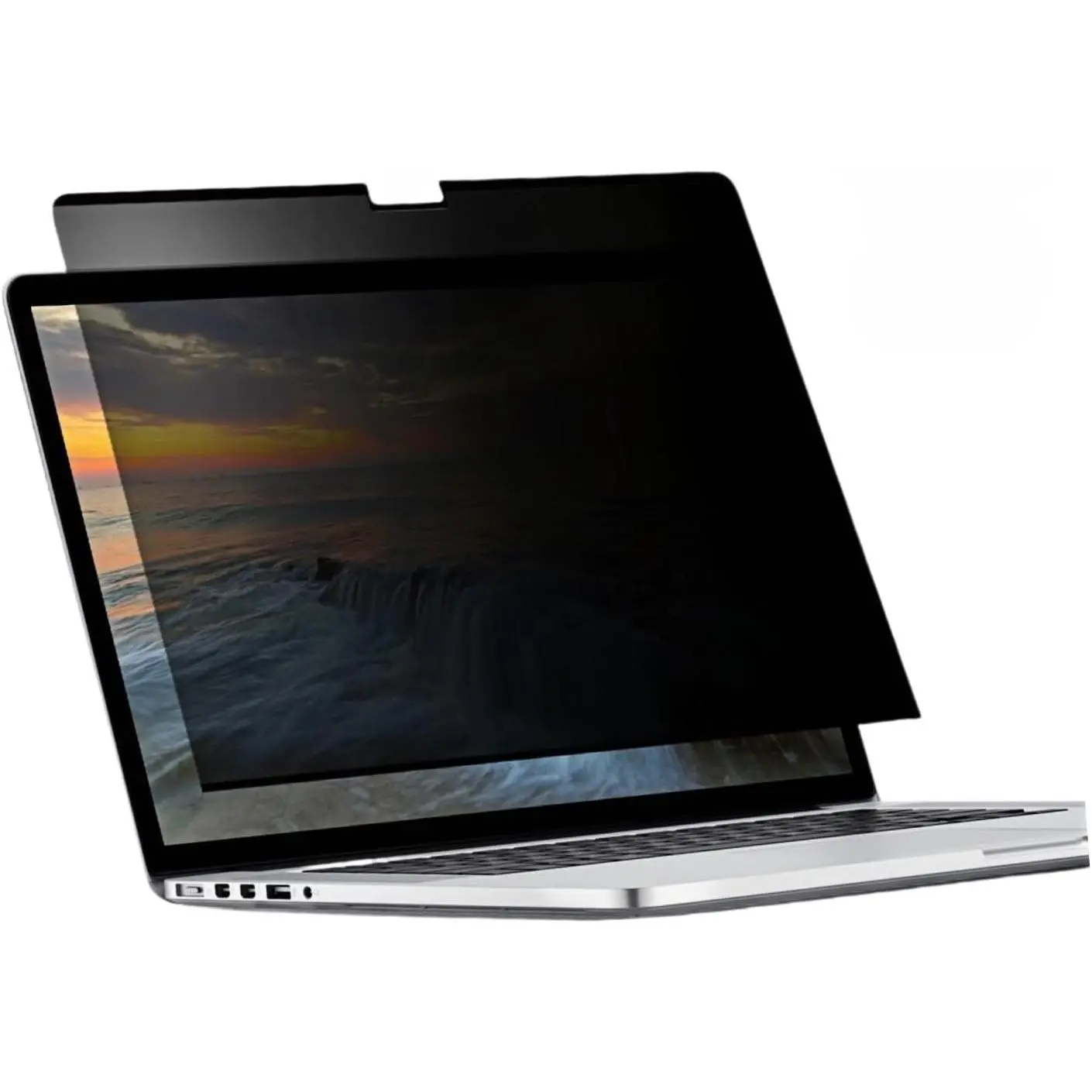 Easy On/Off Magnetic 360° Privacy Screen Filter Compatible with MacBook Air 15.3 inch (2023-2026, M2, M3, M4,M5), Anti Glare Laptop Privacy Screen Shield with Camera Cover - UV block 90%-Model: A3241, A3114, A2941