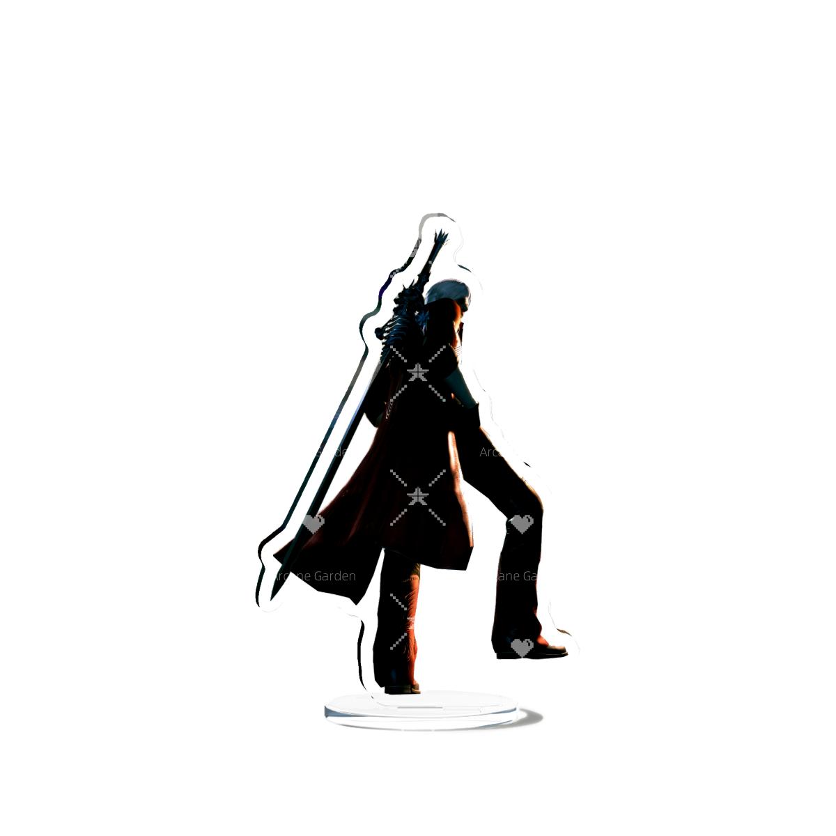 Game Devil May Cry Vergil Dante Acrylic Stand Model Plate Decoration Originality Desk Figure Display Gift Products  Exclusive