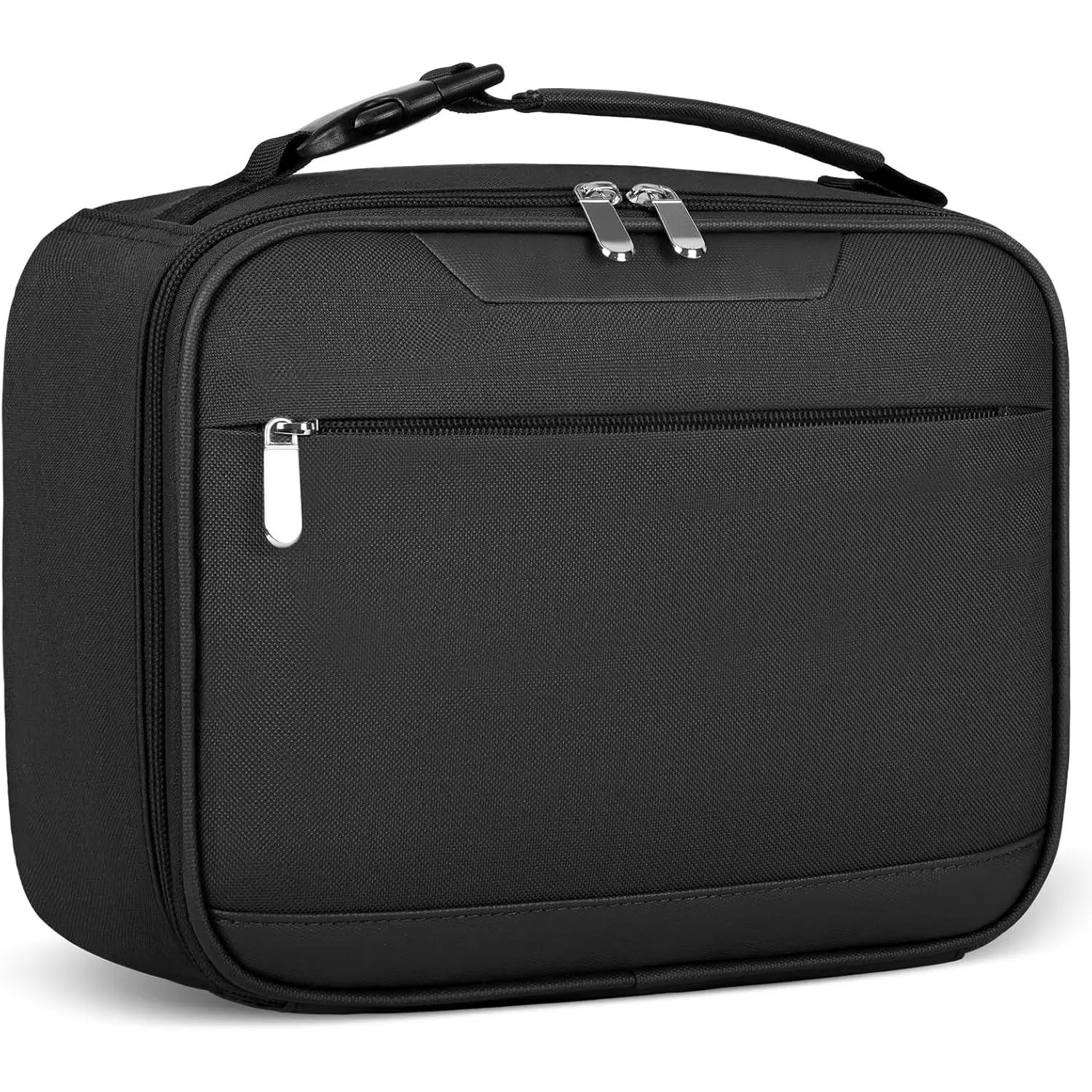 Lunch Bag Insulated Lunch Box for  Small Lunch Bag for Boys/Girls Durable Lunchbox for School,Black 10-Can(5L)