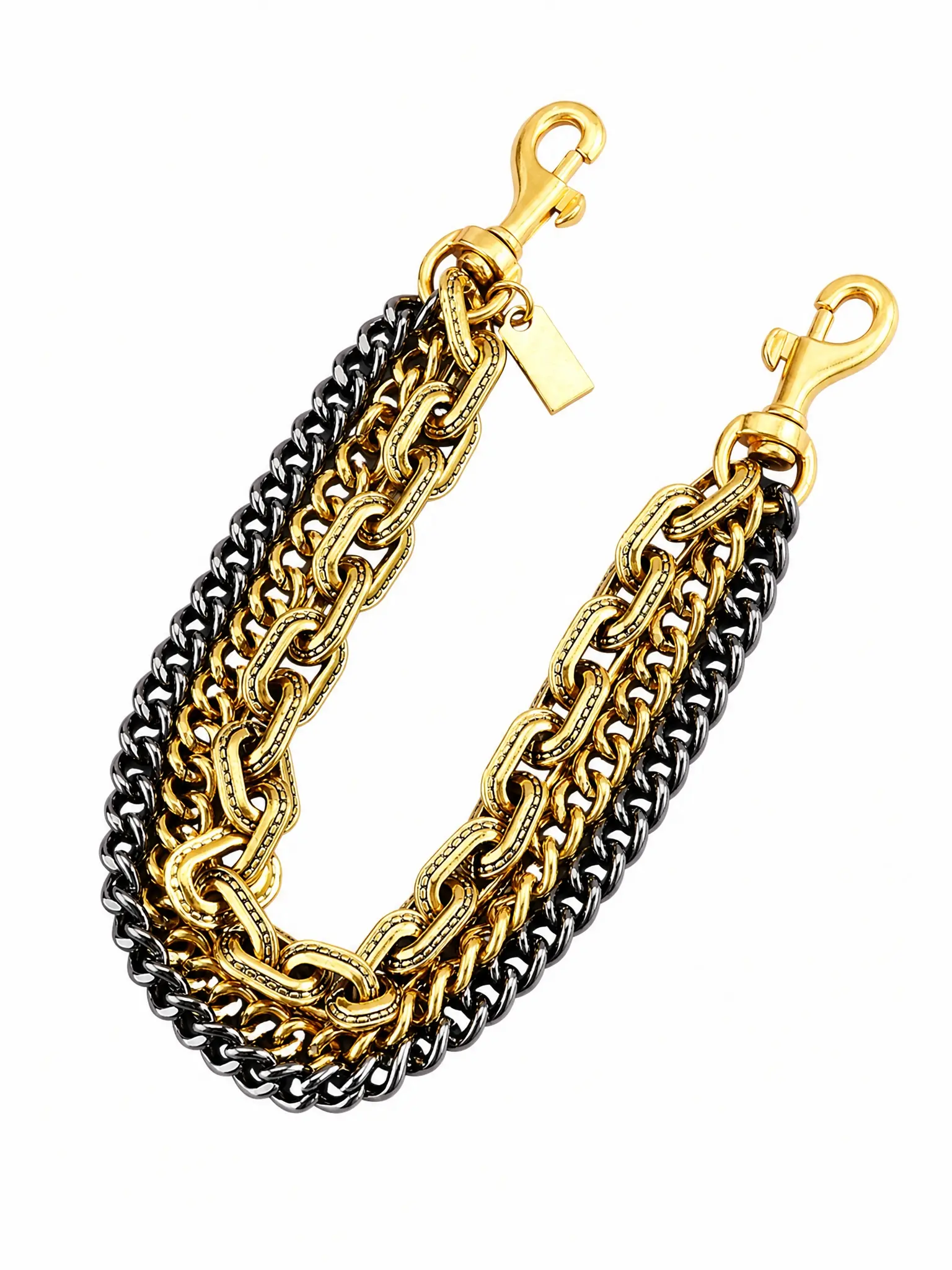 Metal Bag Chain Accessory, Vintage Fashion Bag Charm, Stylish Metal Strap for Handbags, Trendy Bag Pendant, Purse Chains For Handbags, Perfect for Accessories