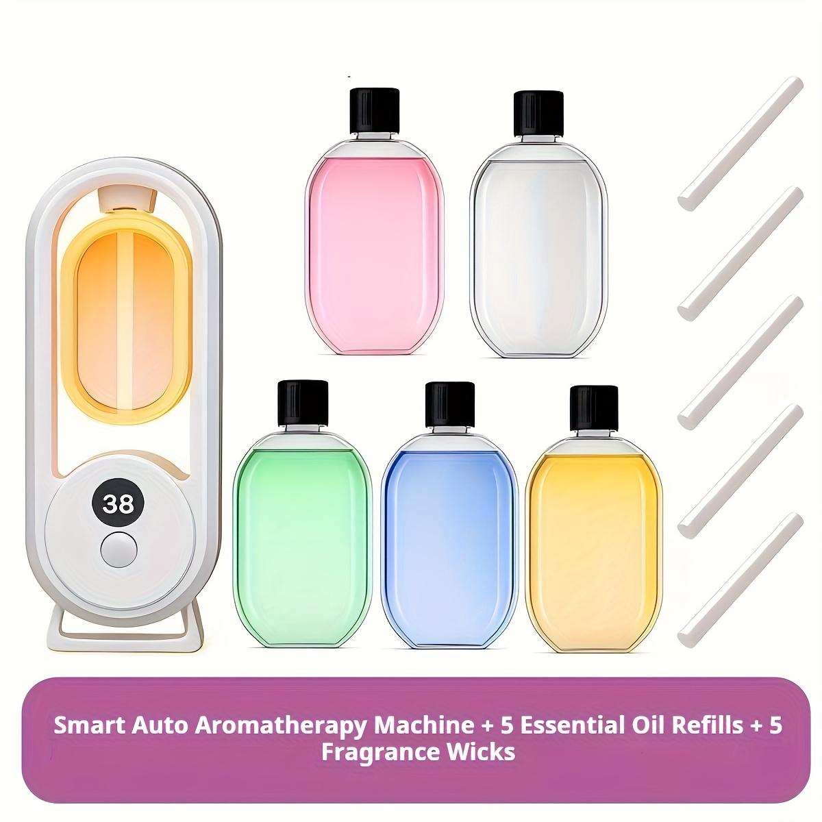 Home Aromatherapy Diffuser with Large Capacity Humidifier, 5 Essential Oils Included, Ideal for Hotels, Spas, Yoga Studios, Perfect Gift for Relaxation