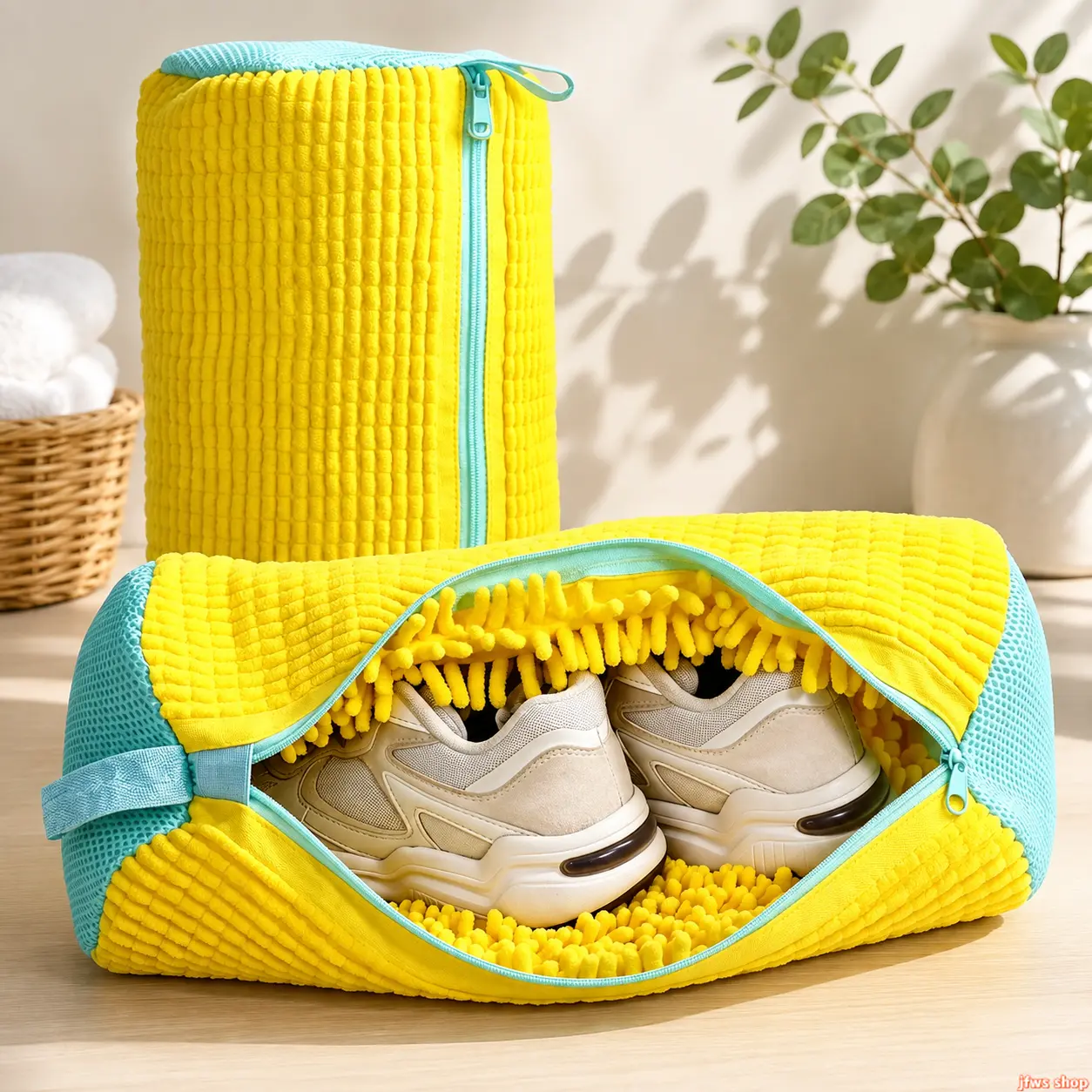 Sneaker Laundry Bag Padded Mesh Shoe Washing Machine Bag 39x19cm Shape Preserving Protection Pouch Home Accessories tiktokshopbacktoschool