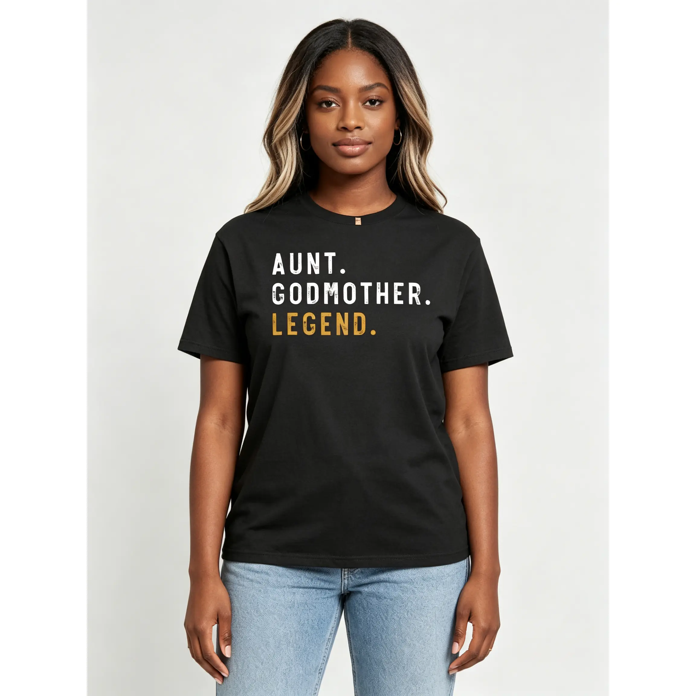 Aunt Godmother Legend Sweatshirt, Funny Godparent Sweater Gift, Aunt Gift, Godmother Sister In Law Gift, Godmama Sweatshirts, Baby Shower Hoodie Matching