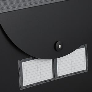 Accordion File Organizer, 12 Pocket Expanding File Folder with Label, Portable Monthly Bill Receipt Organizer, Document Storage Organizer, Expandable Desktop File Keeper, Letter/A4 Size