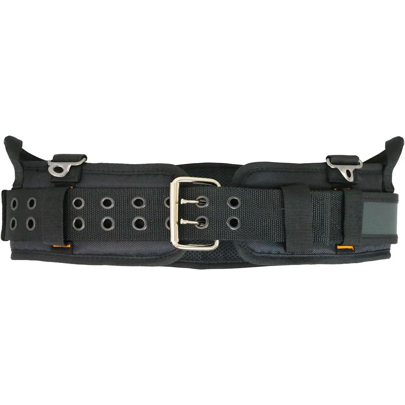 WOLF WTH2110-Duty Ballistic Padded Tool Work Belt| Compatible w/Pouches, Holsters & 4-Point Suspenders| Body Waist Lightweight Breathable| Contractors Handyman| Tongue