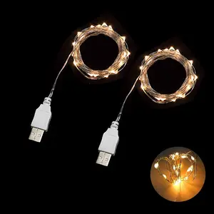 2m 20 LEDs Fairy String Lights, USB Powered String Light for Desk Office Christmas Tree Party Decoration (Warm, 2)fidget toys