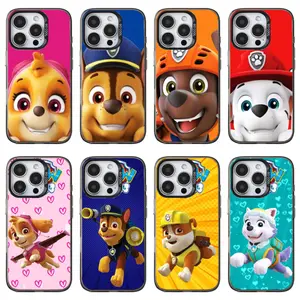 Paw Patrol Durable phone case for iPhone 12, 13, 14, 15, 16, 17 Pro Max, Pro, Plus, and 17 Air,the perfect gift for her or him, ideal for parties.