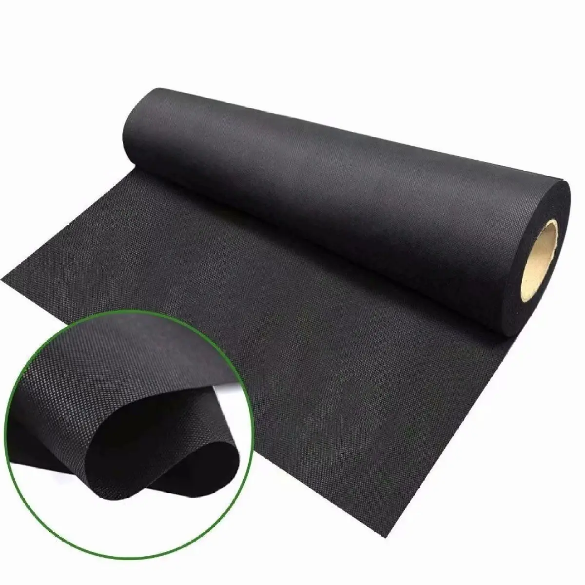Non-Woven Landscape Fabric Weed Barrier Ground Cover, 4-Pack 3x100ft Rolls for Suppressing Weeds (Home Improvement Garden Plant Care Supplies), 3X100ft Roll, Suppress Weeds