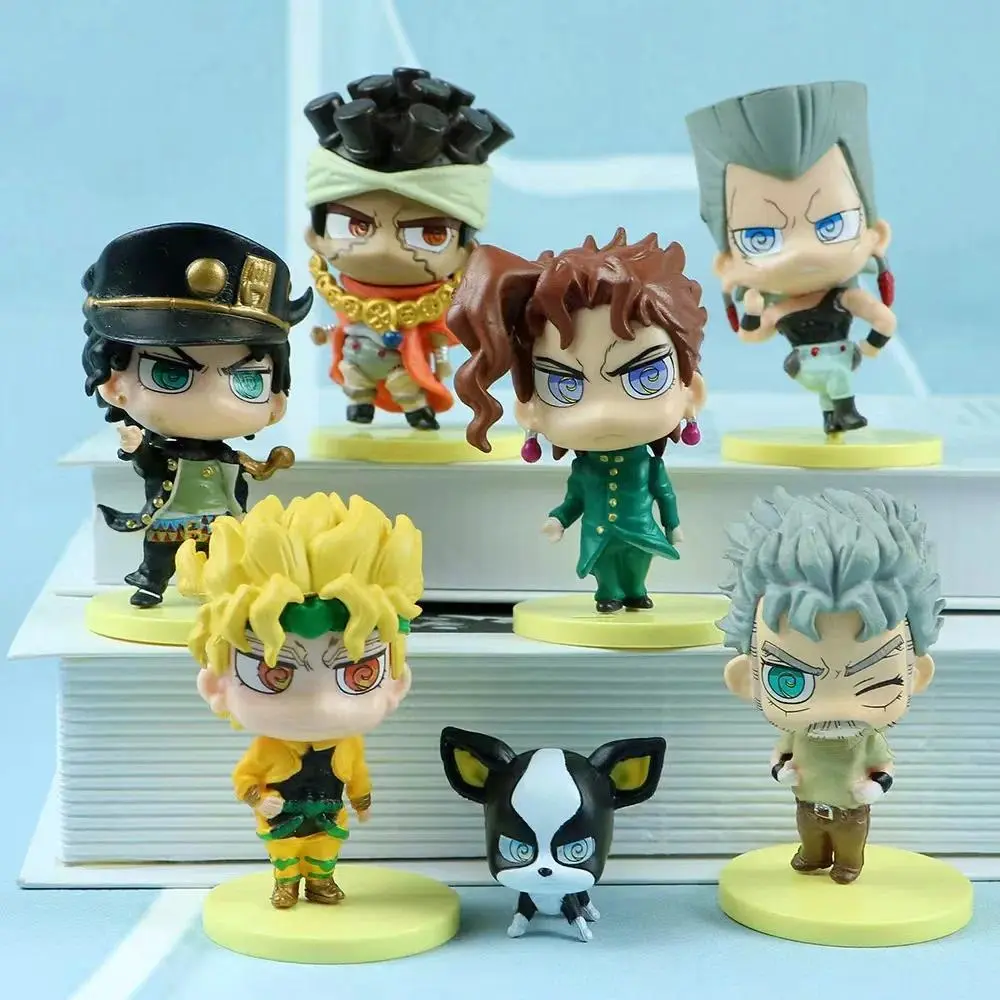 2026 new hot item Anime JoJo's Bizarre Adventure Action Figures Cute Dio Brando Figurine Kawaii Stardust Crusaders PVC Model For Birthday GIft