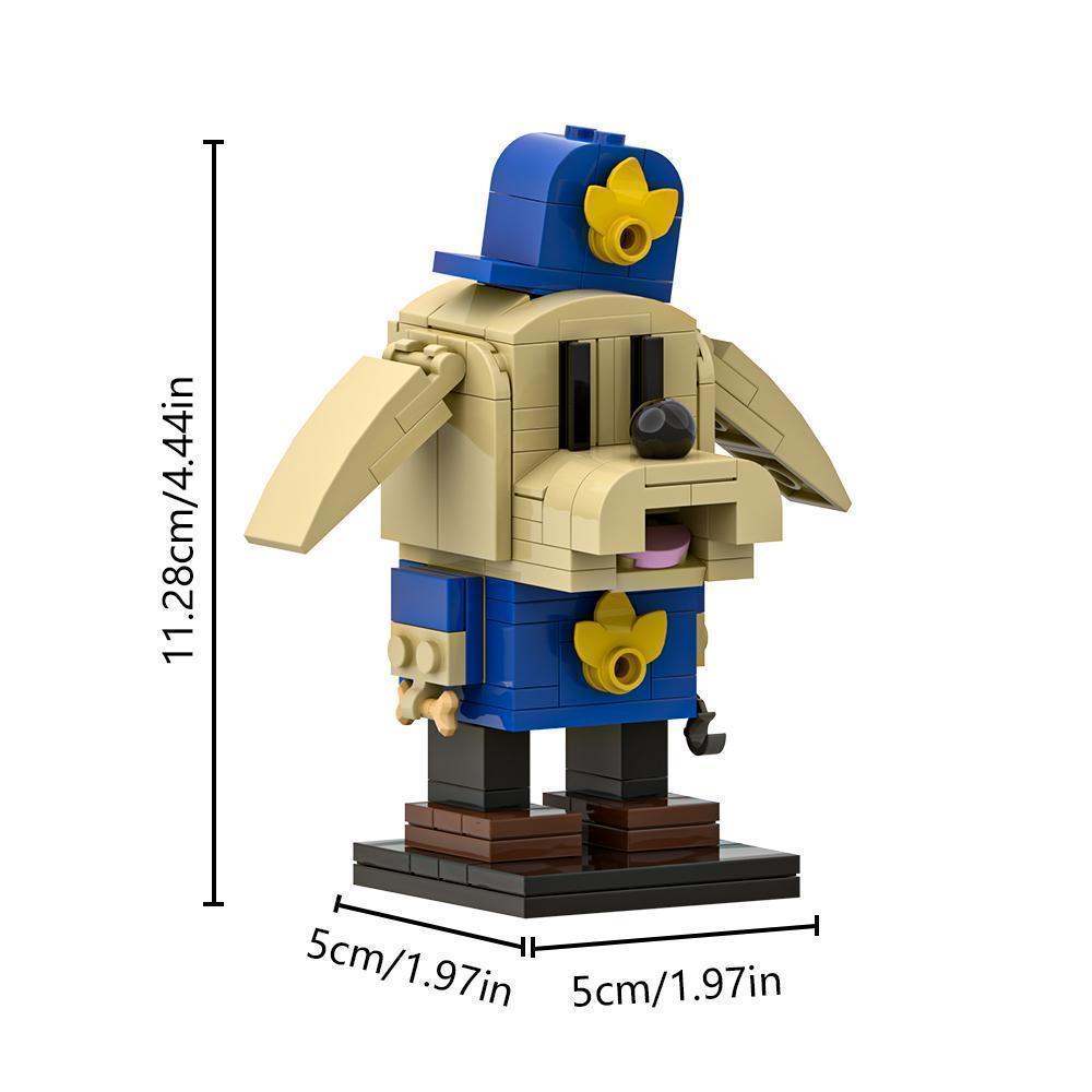 MOC Building Blocks Kit Cartoon Figures Characters Bricksheadz Collection Bricks Model Horror Movie Characters Assemble Toy Gift popular