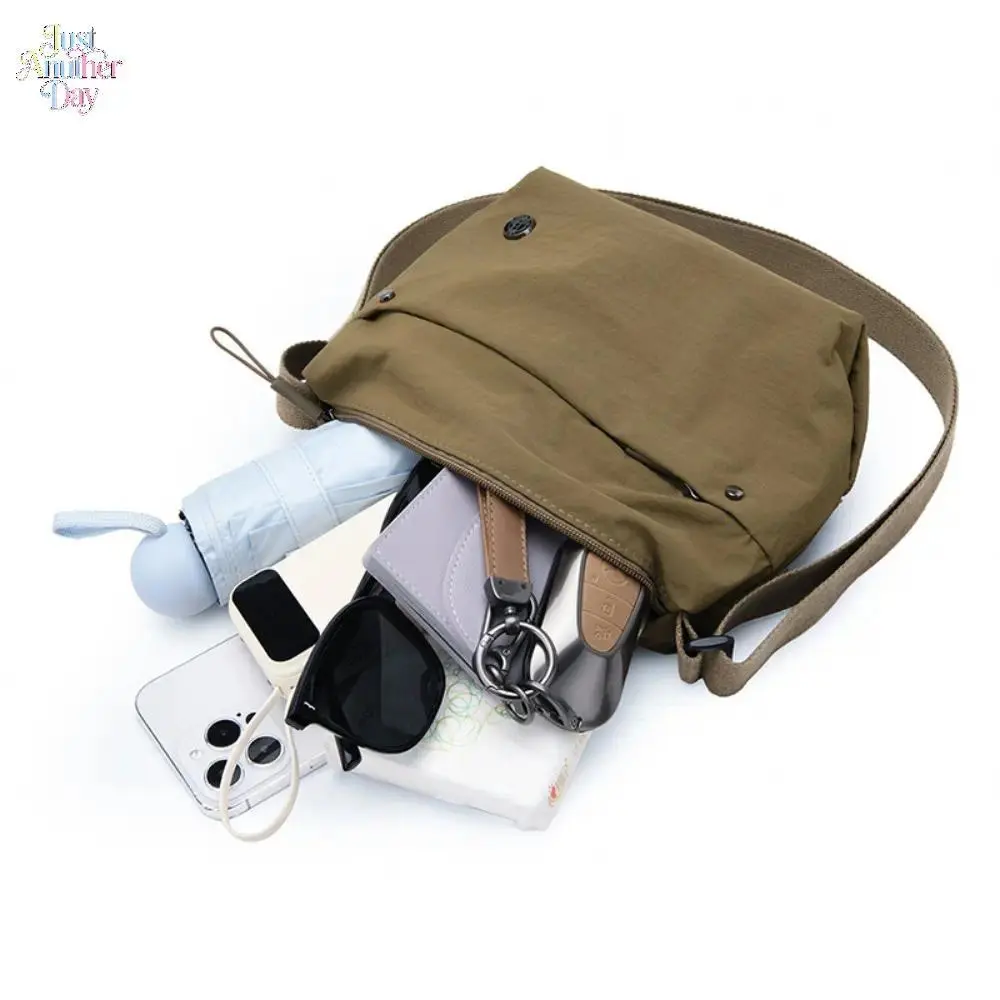 Women's Lightweight Nylon Crossbody Sling Bag - Waterproof Multi-Pocket Bags for Daily Commute, Crossbody Bag For Women