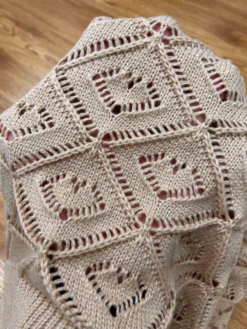 Women's Solid Color  Button Front   Sweater Cardigan, Elegant Casual Long Sleeve Knit Cardigan for Daily Outdoor Wear, Women Knitwear for Fall & Winter, Tops