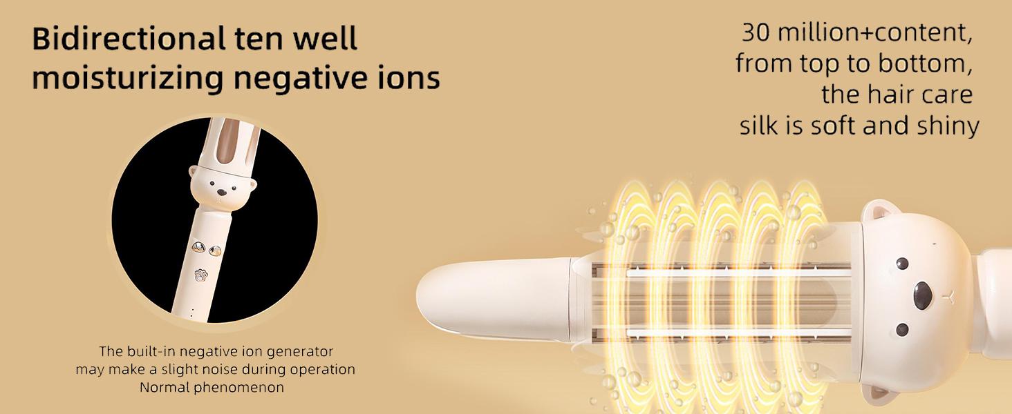 Fully automatic lazy curling stick, electric rotary curler, large curling without damaging hair 32mm Comfort Hair Curler