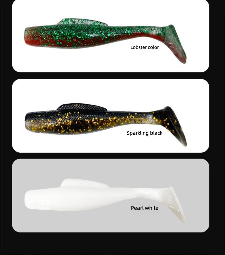 GMIN-364PK6 Minnowz 3.5in Fishing Lures 6 Pack - Available Soft Plastic Minnow Baits for Bass, Trout & Panfish Freshwater & Saltwater Fishing