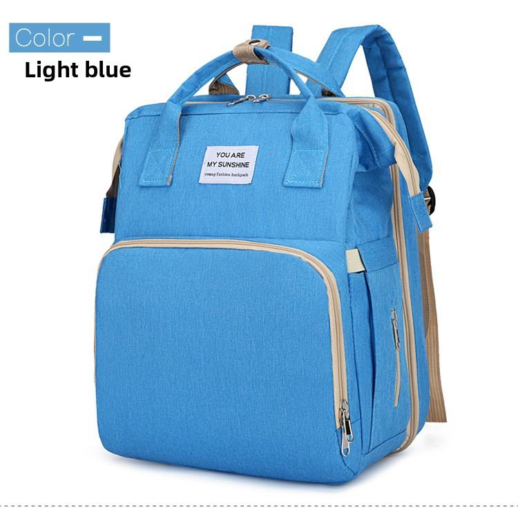 New portable folding bed sports outdoor backpack, lightweight large-capacity sports bag, multi-purpose backpack