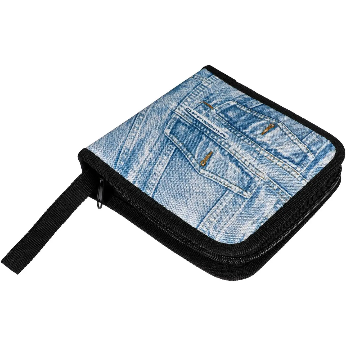 CD Case CD DVD Holder 40 Capacity DVD Storage Case CD Cases For  CD Organizer Binder CD Book DVD Holders Storage Cases CD Wallet With Sleeves Small CD Carrying Box Disc Booklet For  Travel