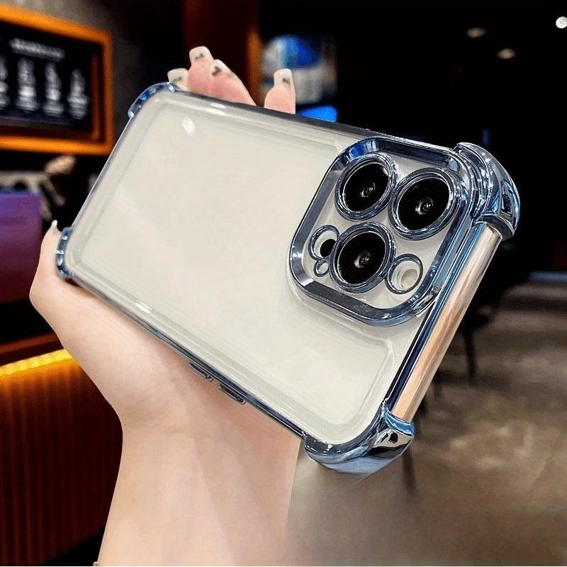 Electroplated Frame with Reinforced Corners for Impact Resistance Shockproof Case Compatible with iPhone 11 12 13 14 15 16 17 Plus Pro Max and 17 Air Premium Stylish Highquality Electroplated Frame with Reinforced Corners for Impact Resistance Shockproof Case Compatible with iPhone 11 12 13 14 15 16 17 Plus Pro Max and 17 Air Premium Stylish Highquality