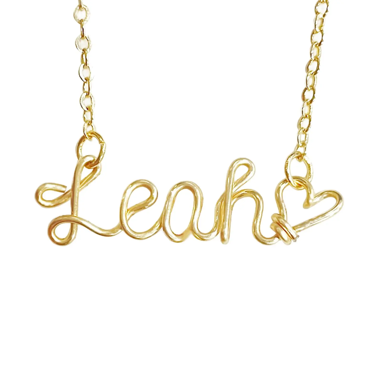 Handmade Custom Name Necklace Jewelry Birthday Christmas Gifts for Women Teen Girls
