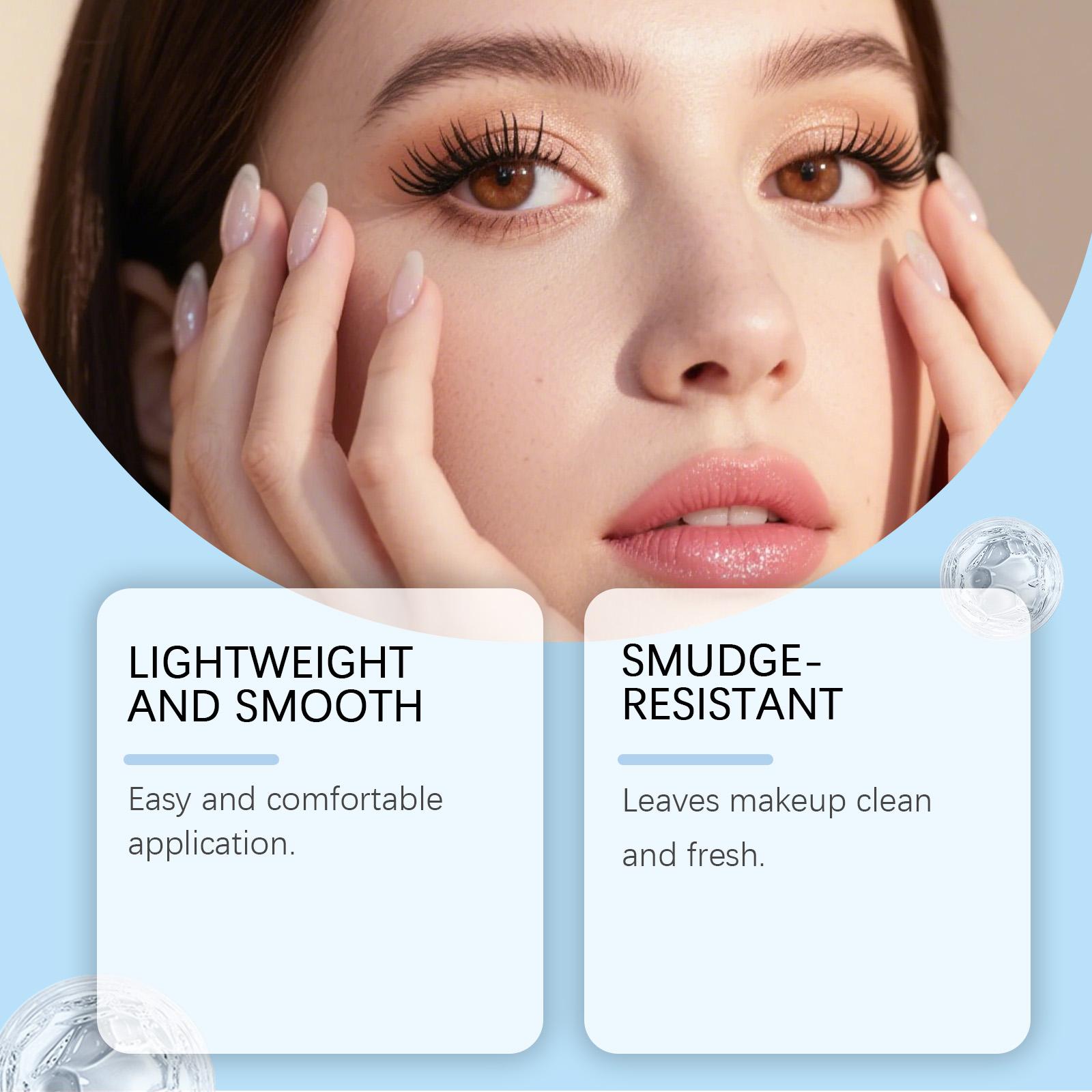 zephoco Women's Curling Mascara Naturally shapes and curls lashes, has a light and smooth texture, is resistant to smudging and easy to remove