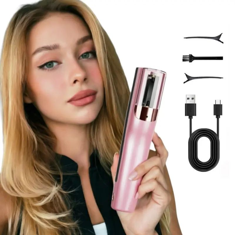Summer Automatic Hair Clipper, C-Type Rechargeable Split Hair Clipper, Professional Hair Care Gift, Father's Day Electric Razor, Wireless Edge Control Trimmer, Cordless Rechargeable Clipper